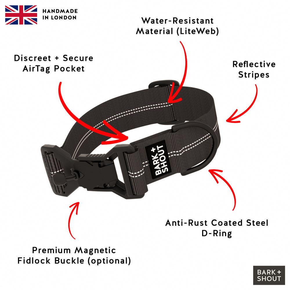 SPRK-40 | AirTag Dog Collar (M-XL)